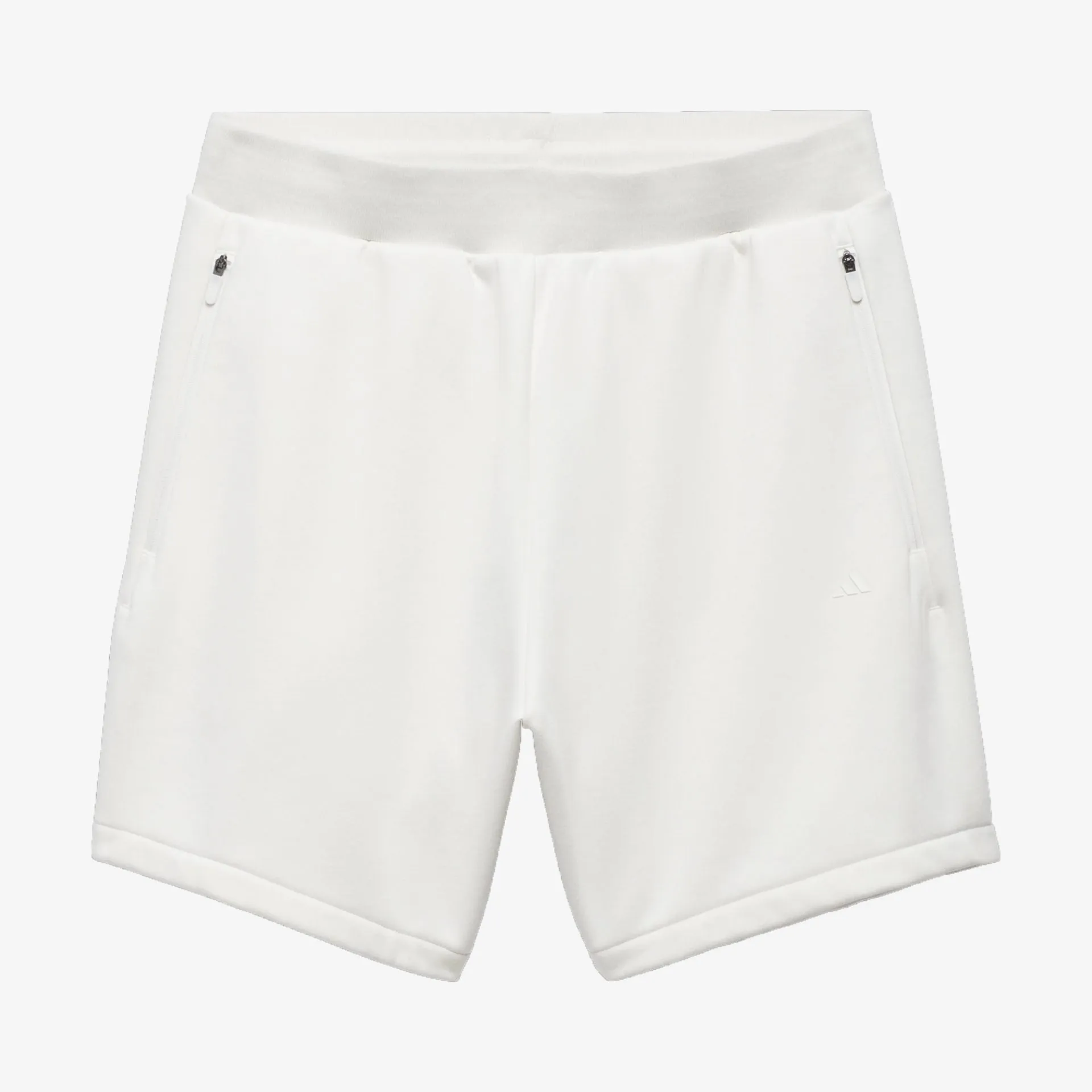 Adidas | BASKETBALL SHORTS  { WHITE