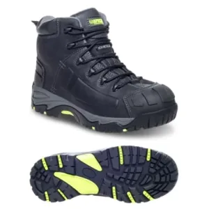 Apache Composite Waterproof Safety Boot Scuff Cap - Mercury Black