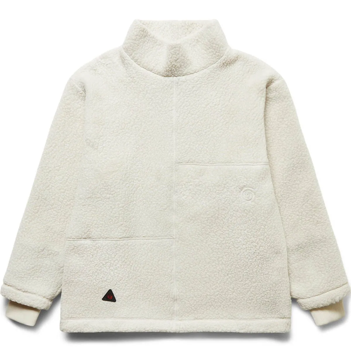 ARAL SEA RECYCLED SHERPA OVERSIZED PULLOVER