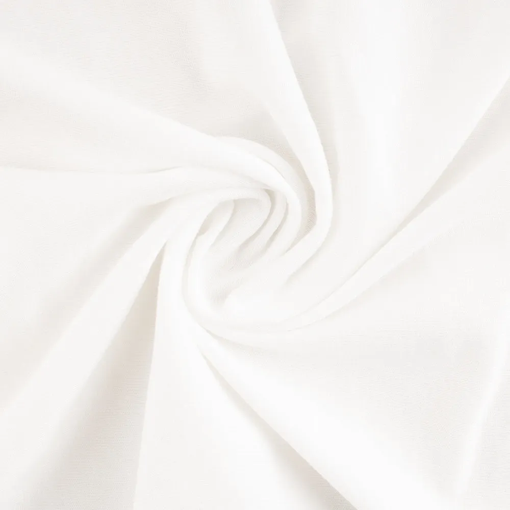 BAMBOO Cotton Spandex - White