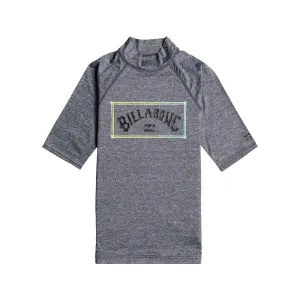 Billabong Unity Rash Vest - Grey Heather