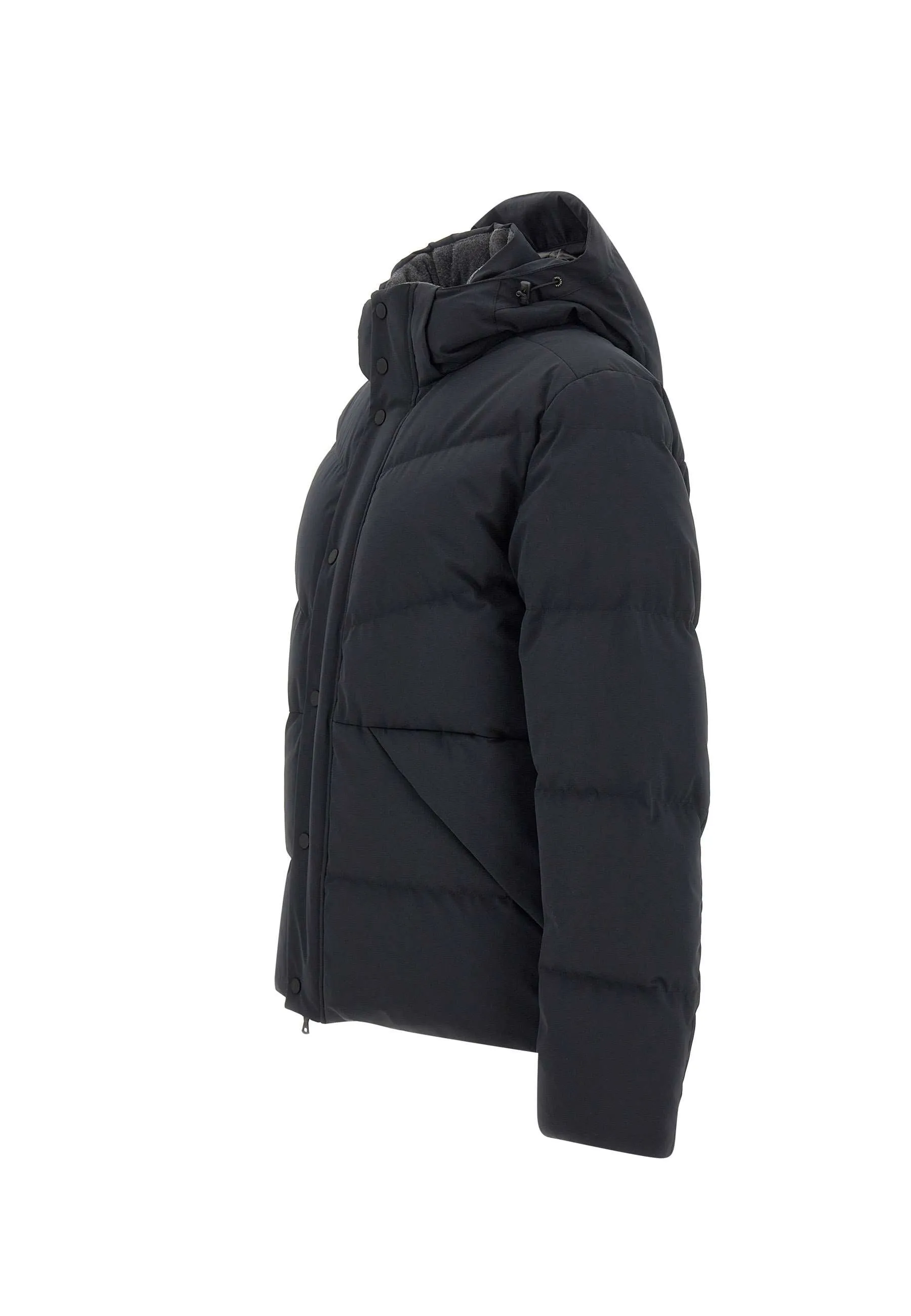 Black Down Jacket for Men