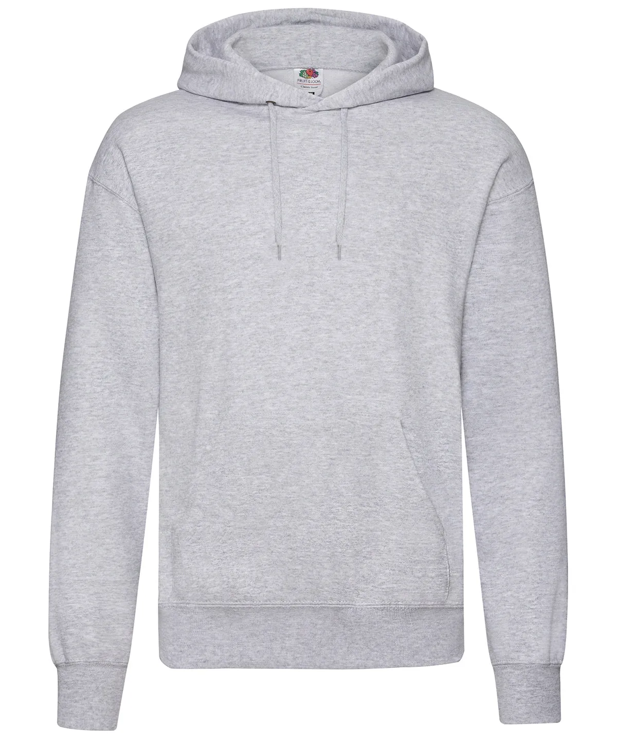 Classic 80/20 hooded sweatshirt | Heather Grey