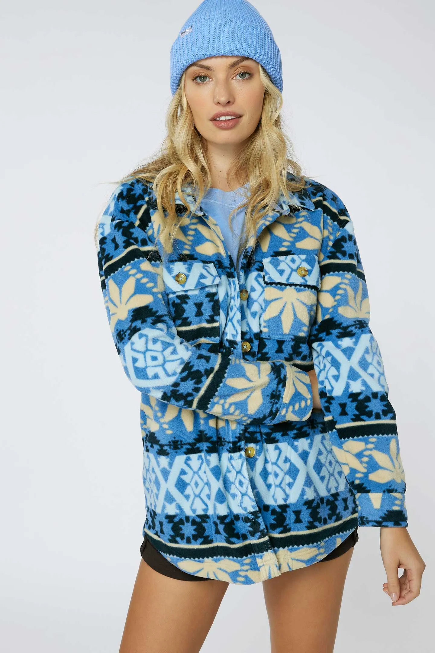 COLLINS OVERSIZED SUPERFLEECE SHACKET