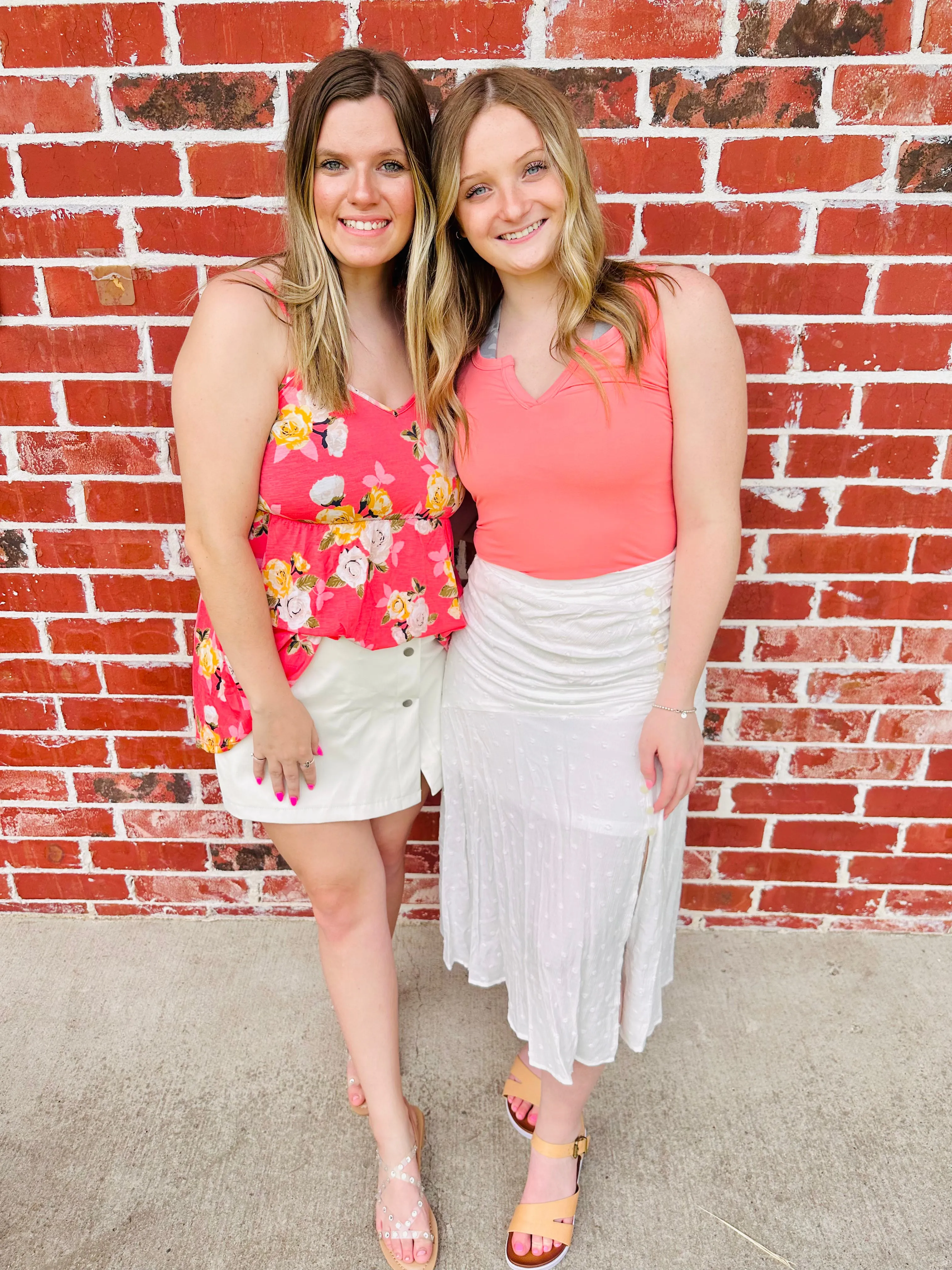 Coral Florals & Fabulous Tank