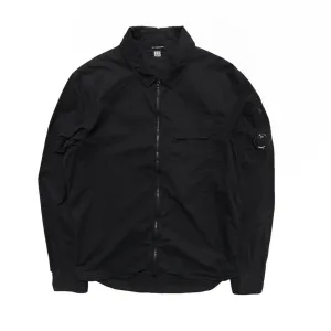 CP Company Black Arm Lens Overshirt