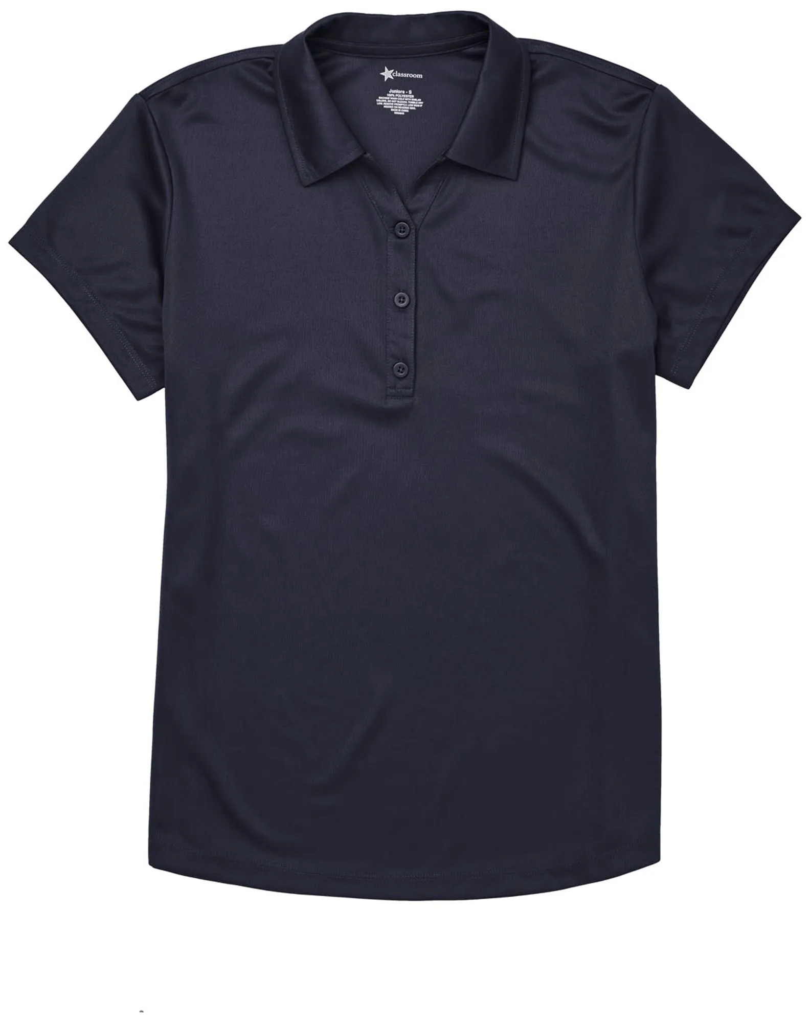 Discounted Juniors Moisture Wicking Polo