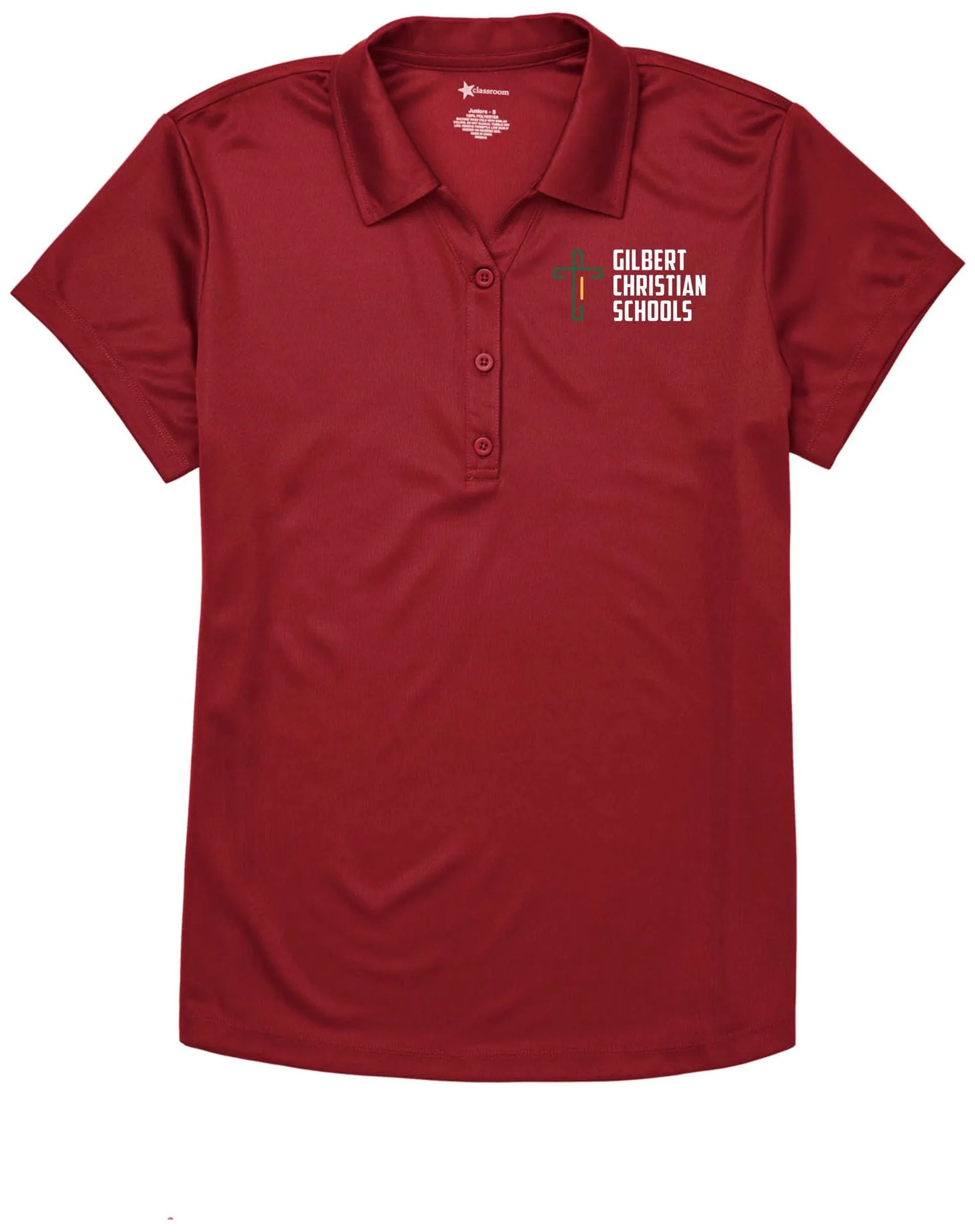 Discounted Juniors Moisture Wicking Polo