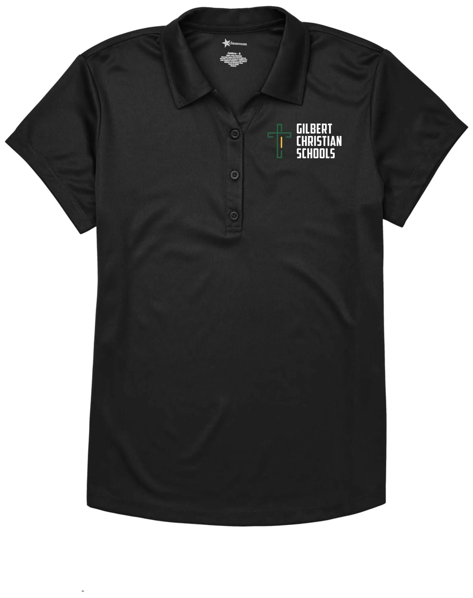 Discounted Juniors Moisture Wicking Polo