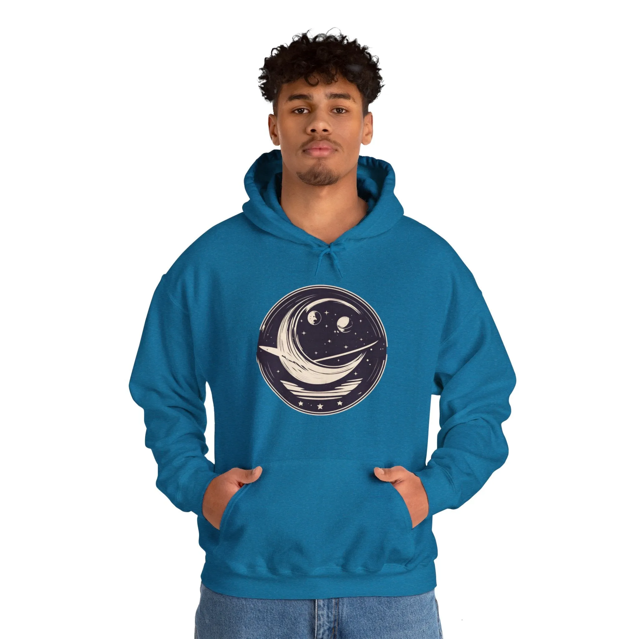 Don't Look Up Spaceart Sci-Fi Hoodie