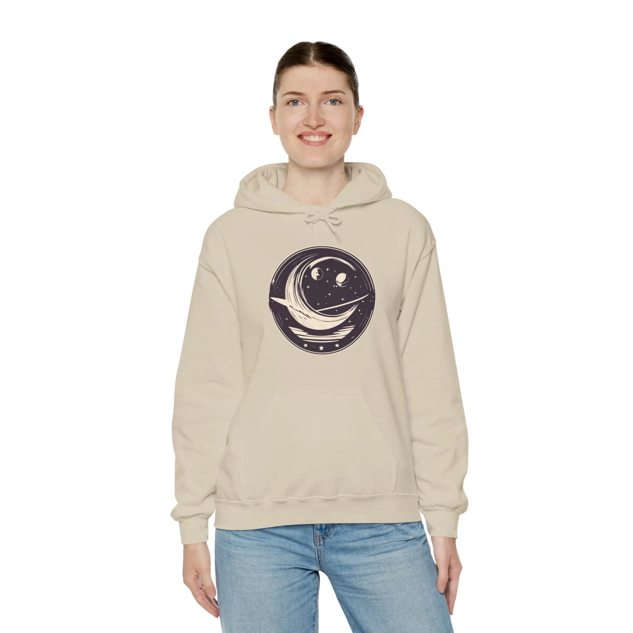 Don't Look Up Spaceart Sci-Fi Hoodie