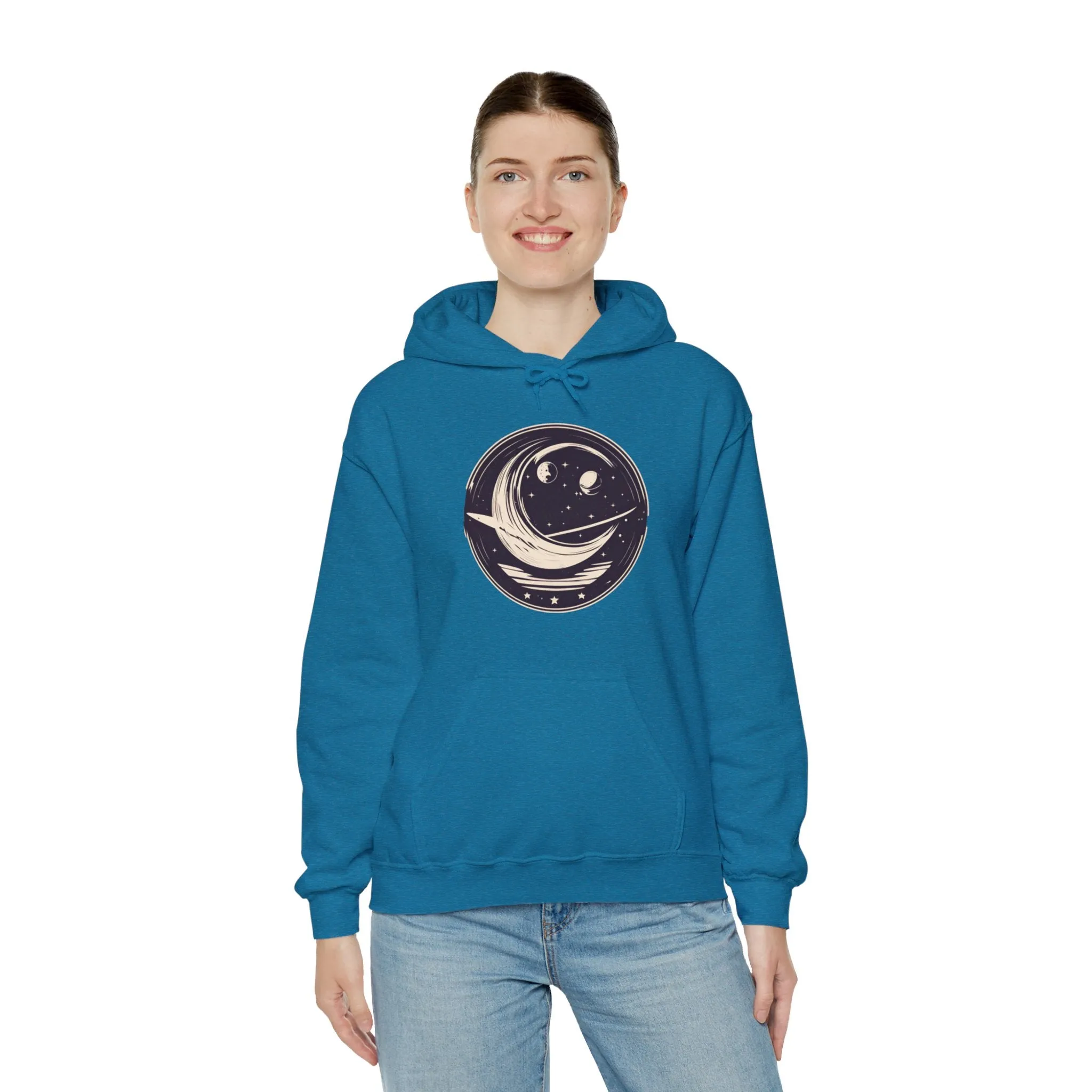 Don't Look Up Spaceart Sci-Fi Hoodie