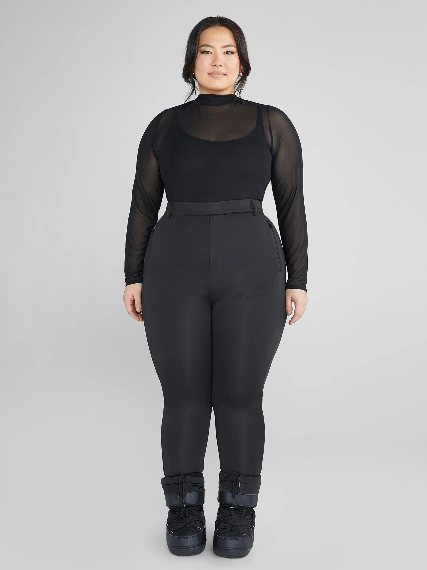 Fashion To Figure - Bree Scuba Stirrup Ski Pants