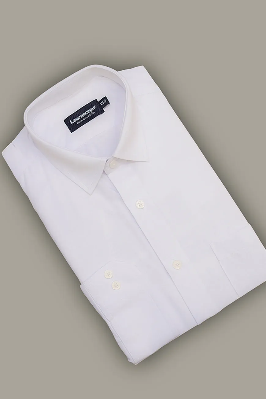 Formal Shirt - Summer Prime White Plain