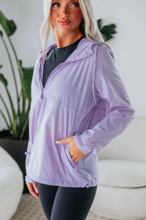 Gracelyn Lightweight Jacket - Lavender