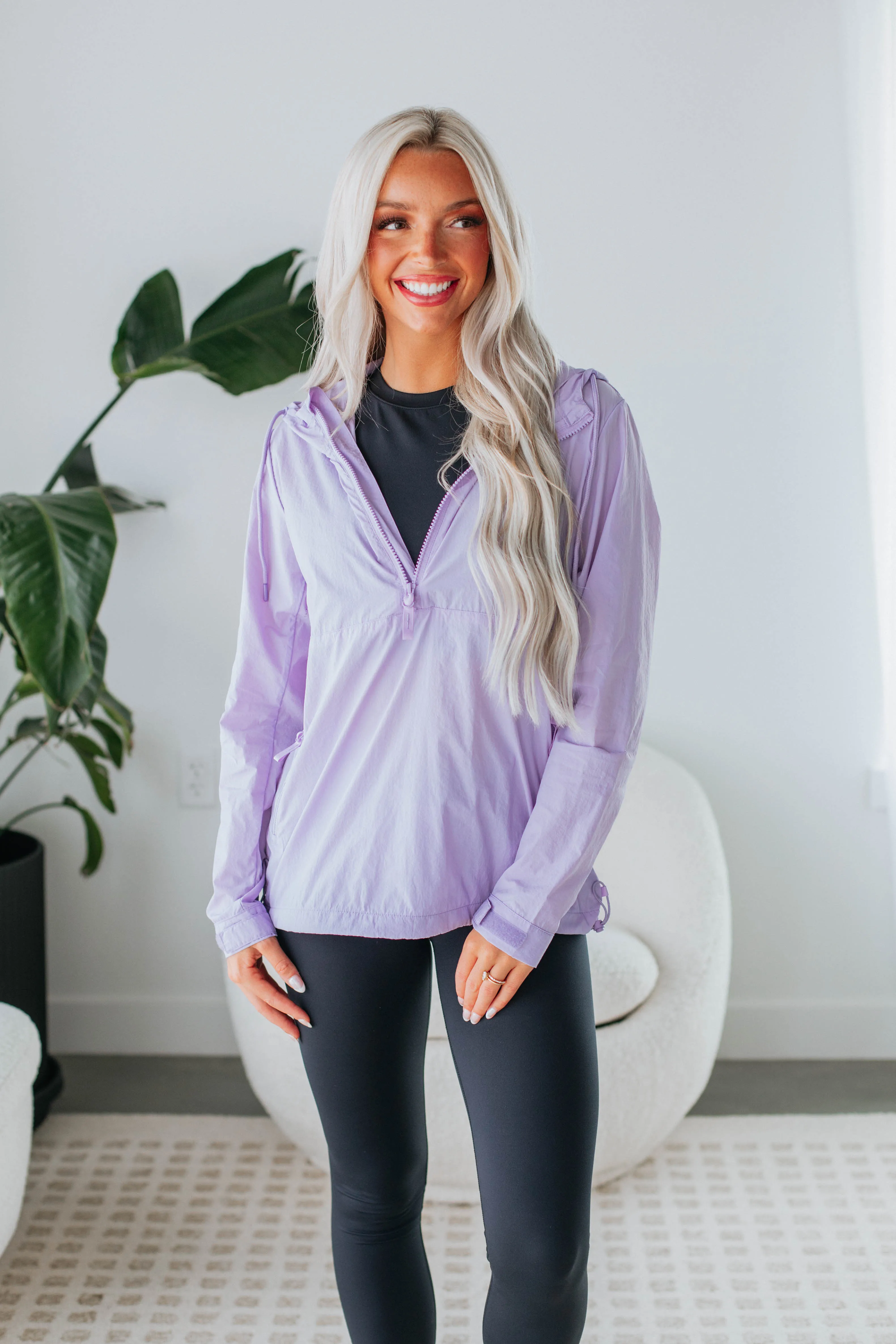 Gracelyn Lightweight Jacket - Lavender