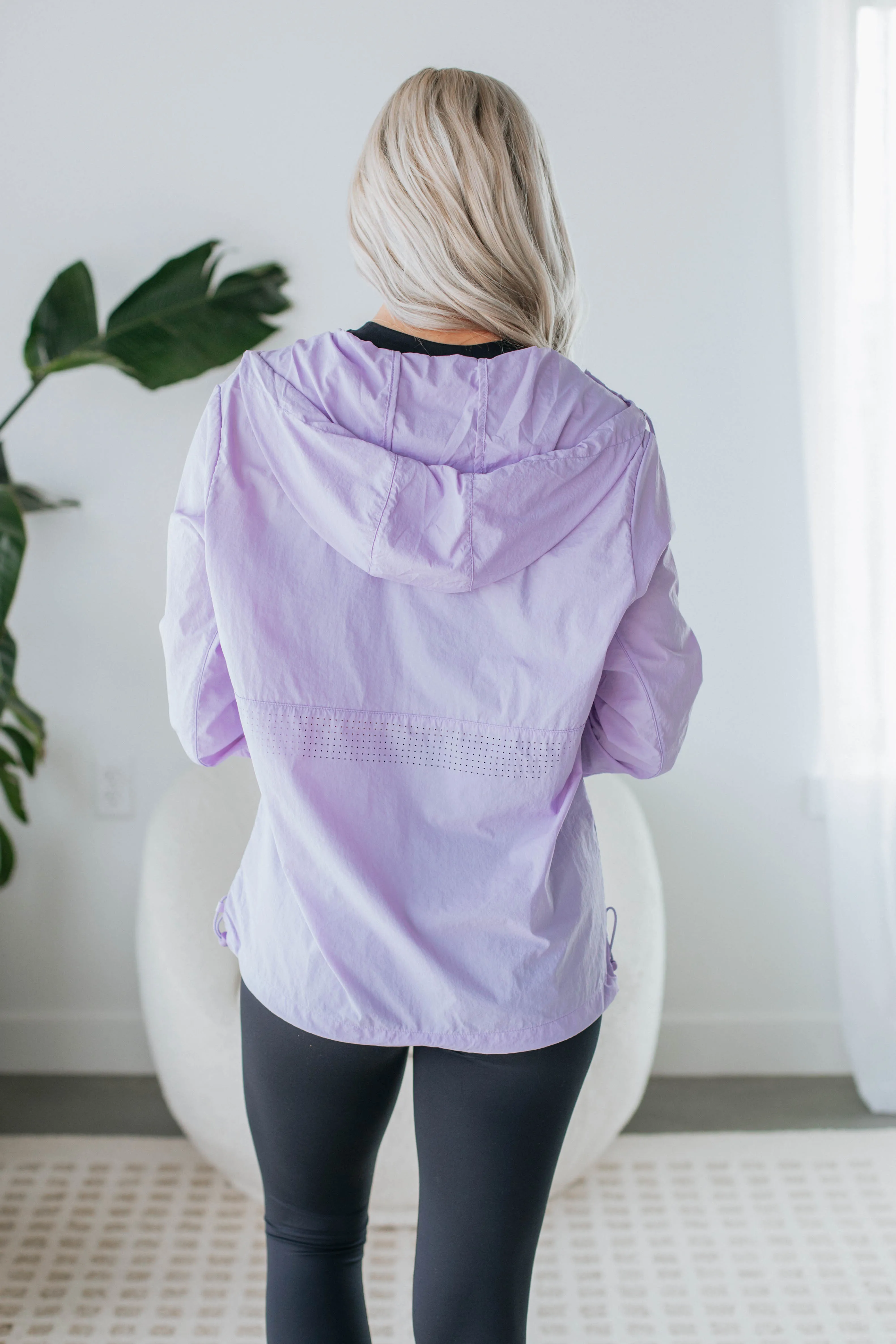 Gracelyn Lightweight Jacket - Lavender