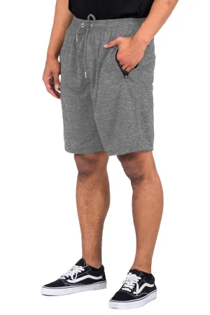 Grey Marbled Light Weight Active Shorts