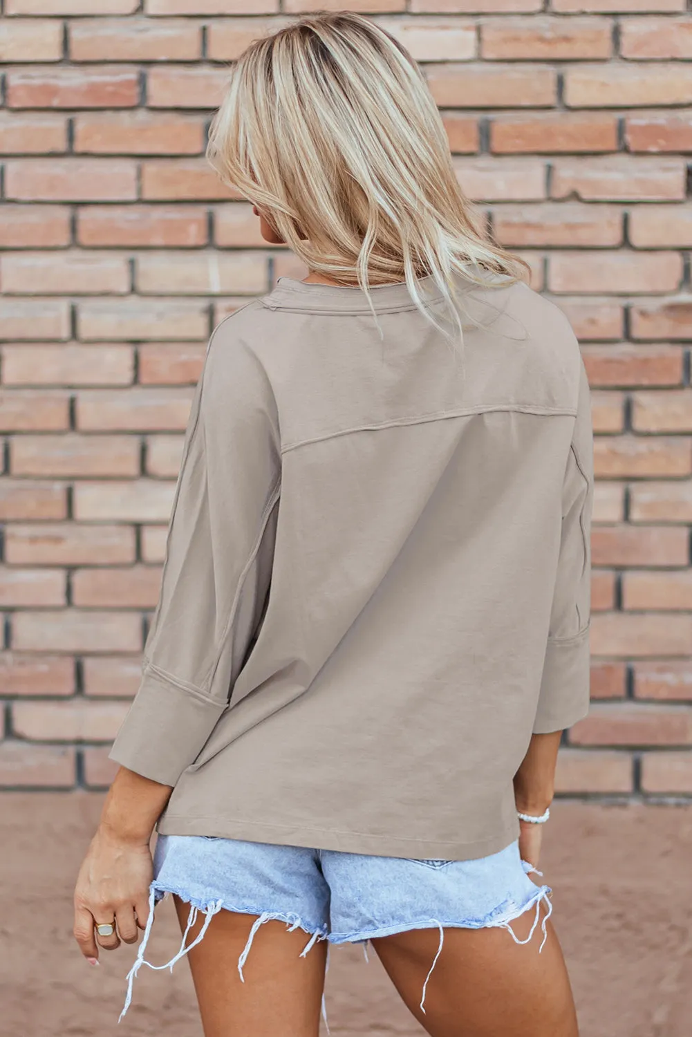 Grey Star Top