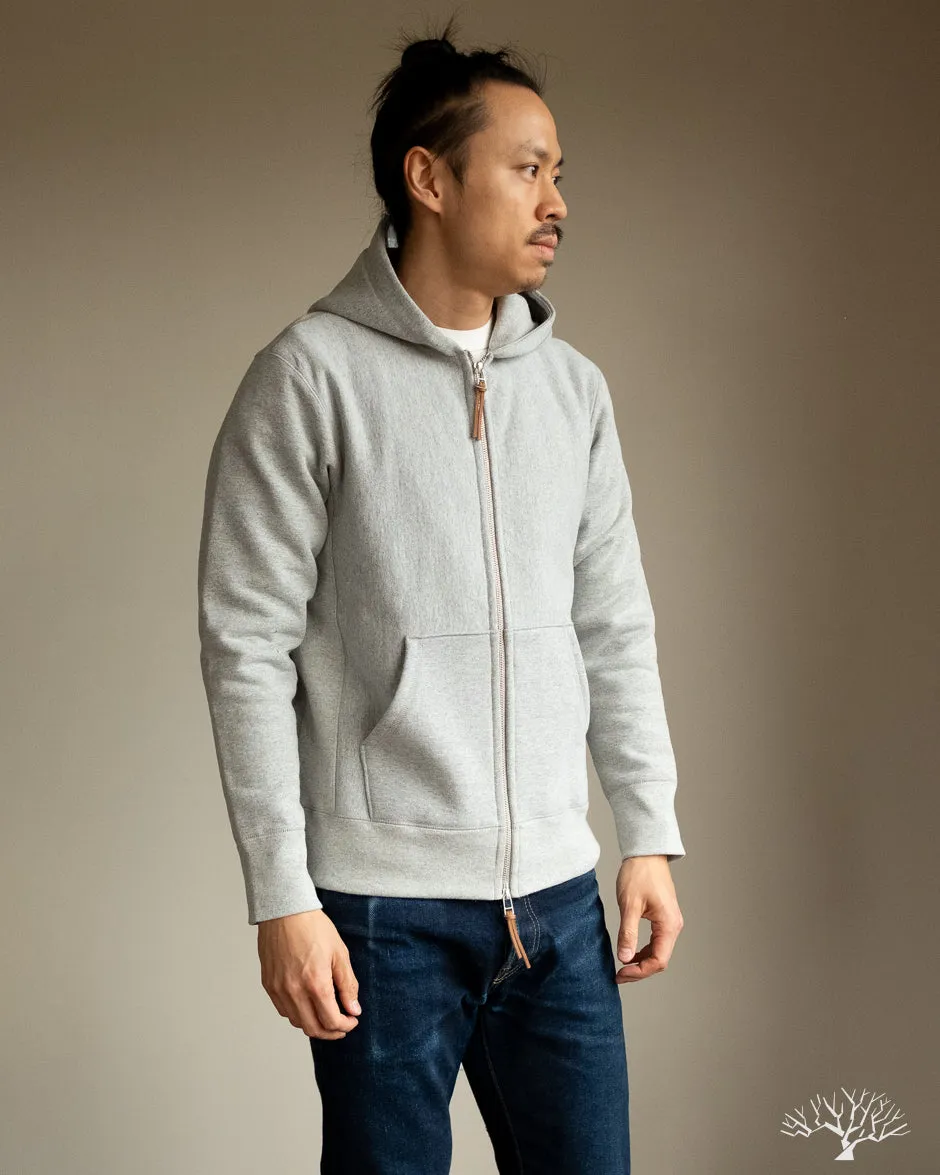 Heavyweight Zip Hoody - Grey