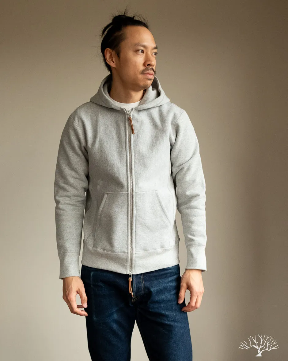 Heavyweight Zip Hoody - Grey