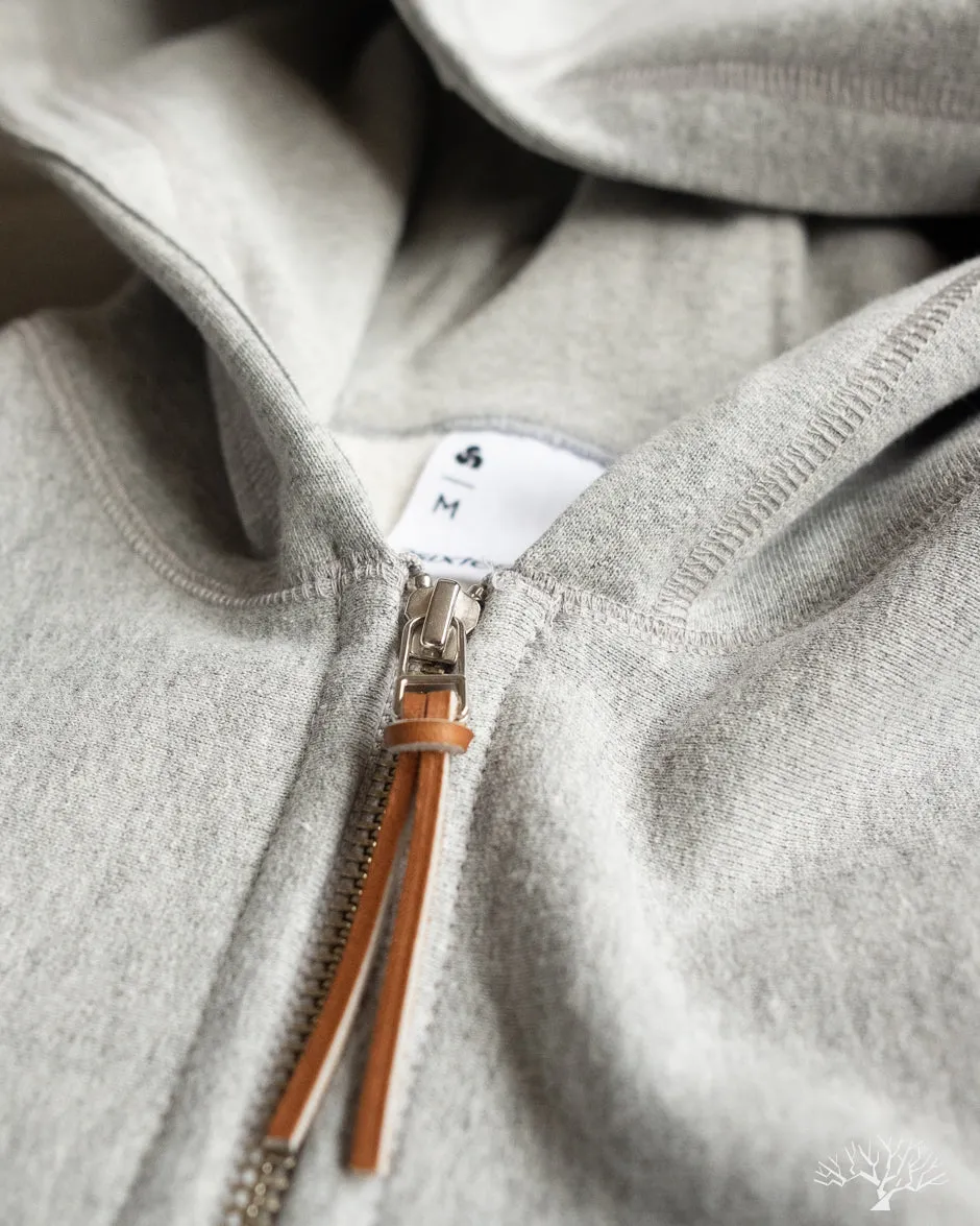 Heavyweight Zip Hoody - Grey