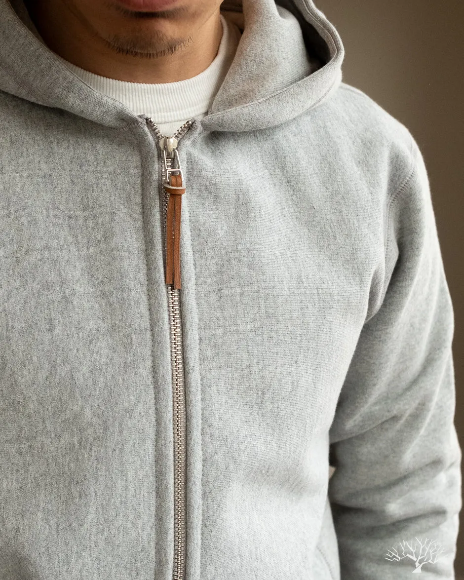 Heavyweight Zip Hoody - Grey