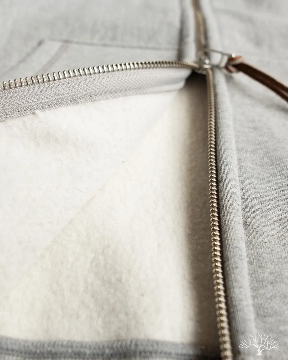 Heavyweight Zip Hoody - Grey