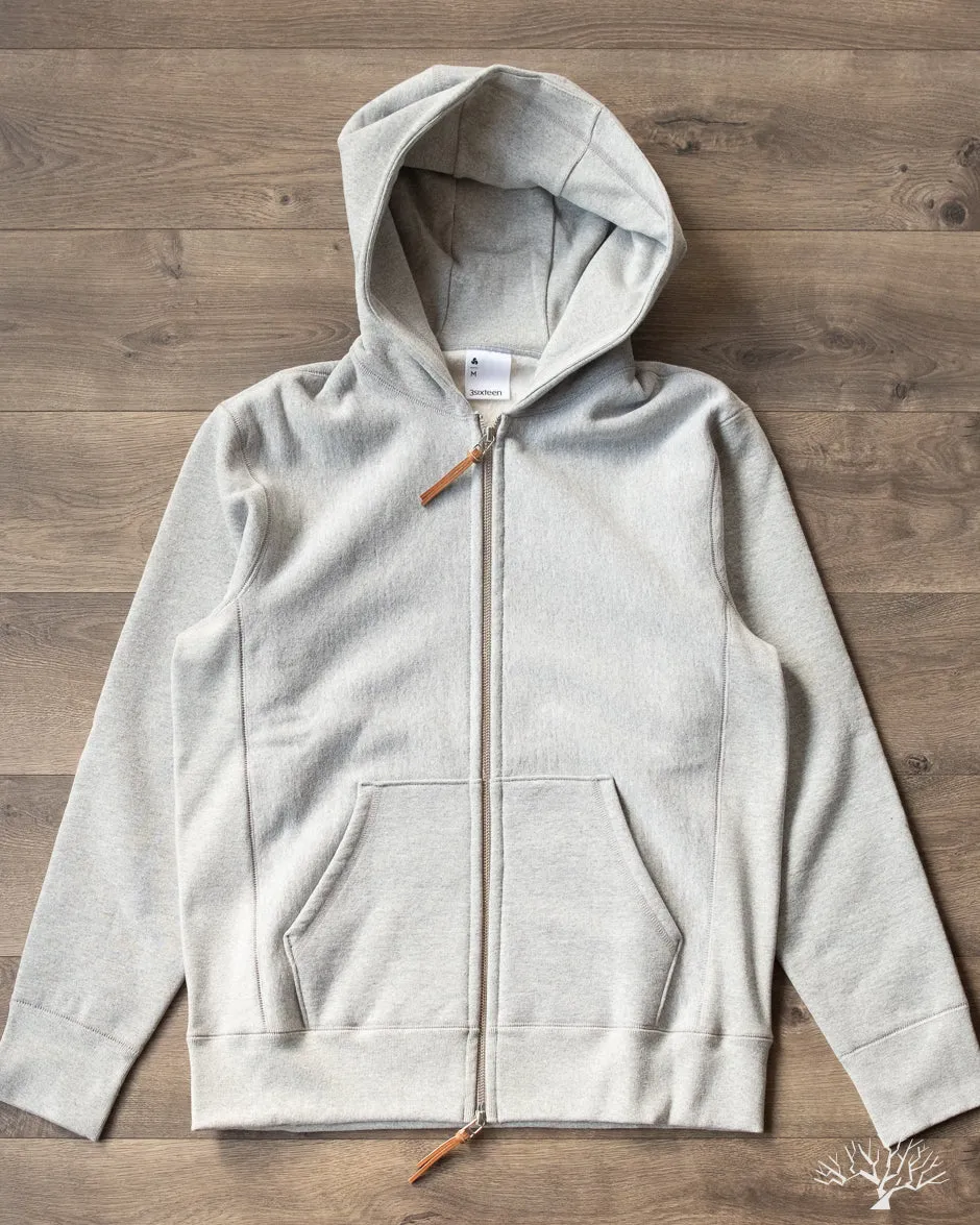 Heavyweight Zip Hoody - Grey