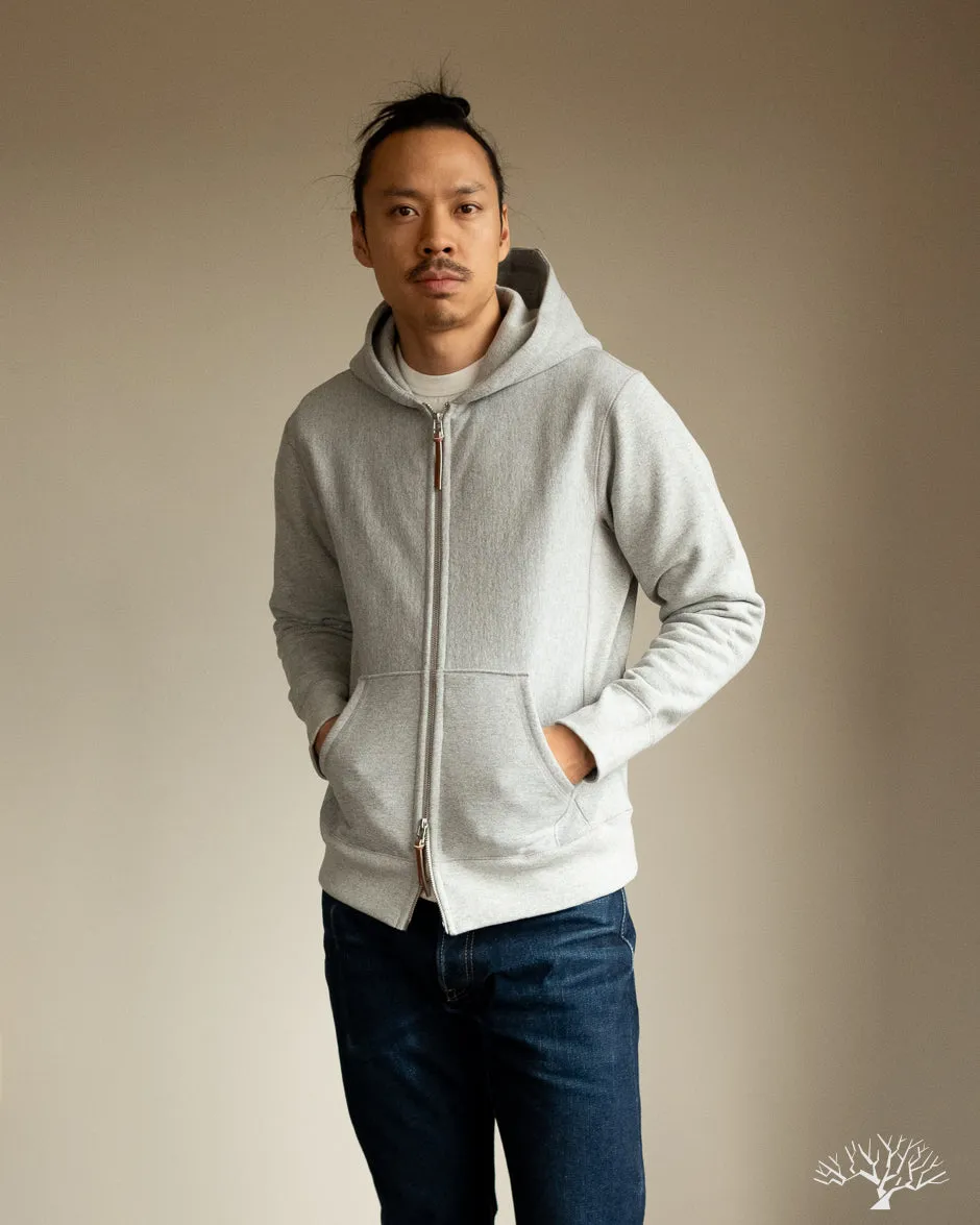 Heavyweight Zip Hoody - Grey