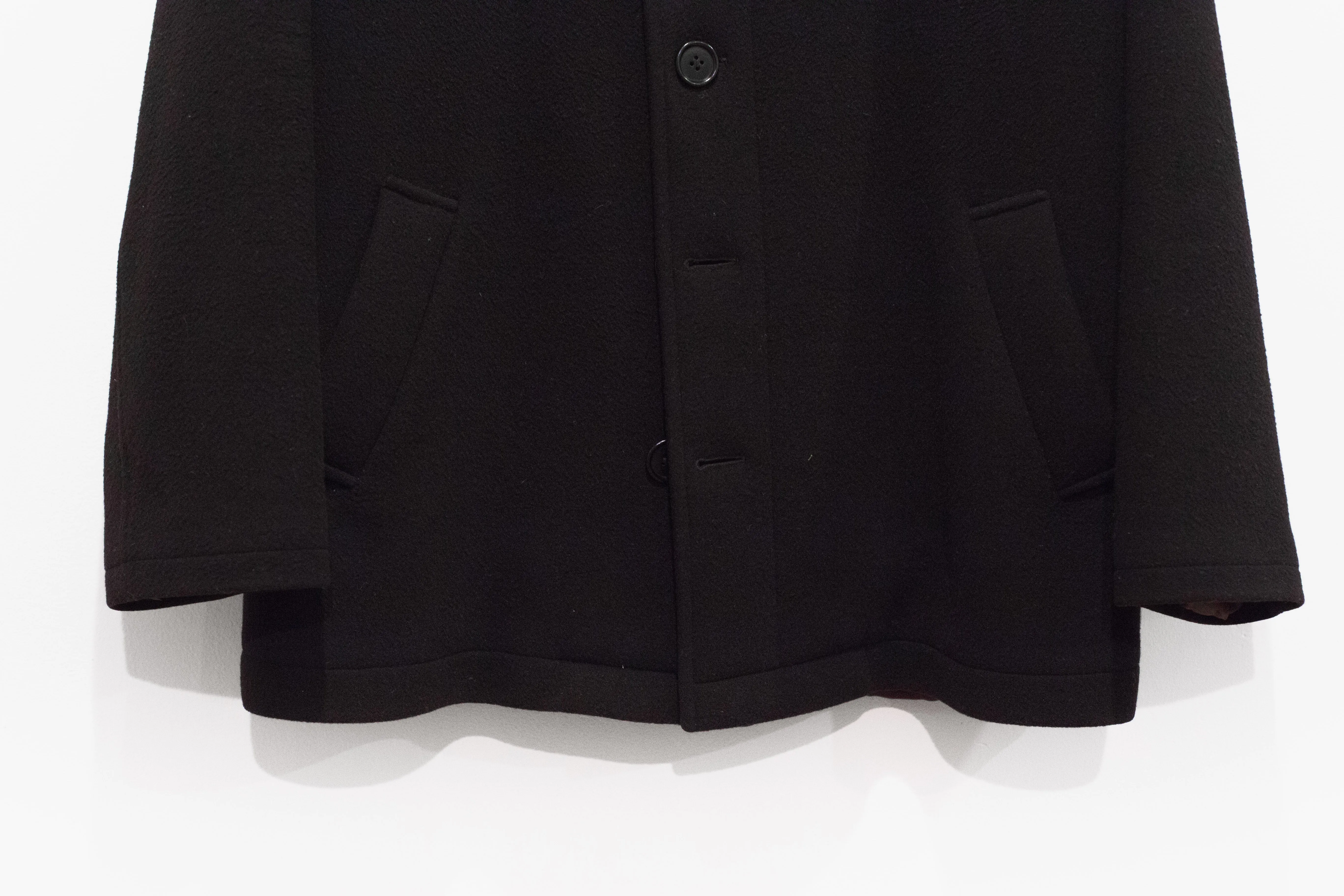 Helmut Lang Wool/Cashmere Deck Coat