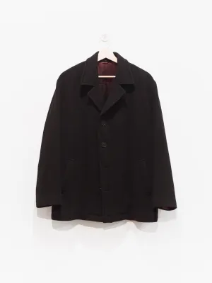 Helmut Lang Wool/Cashmere Deck Coat