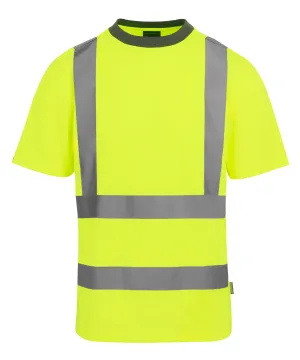 Hi-vis Pro contract t-shirt | Yellow