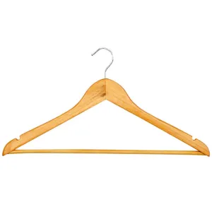 Homeware Wooden Coat Hangers 44.5cm 3Pcs 7629