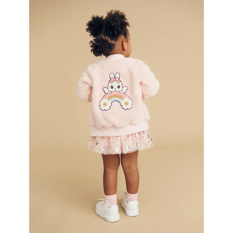 Huxbaby Fairy Bunny Fur Jacket