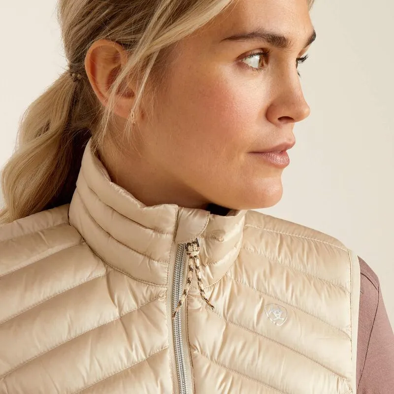 Ideal Down Vest- Iridescent Summer Sand