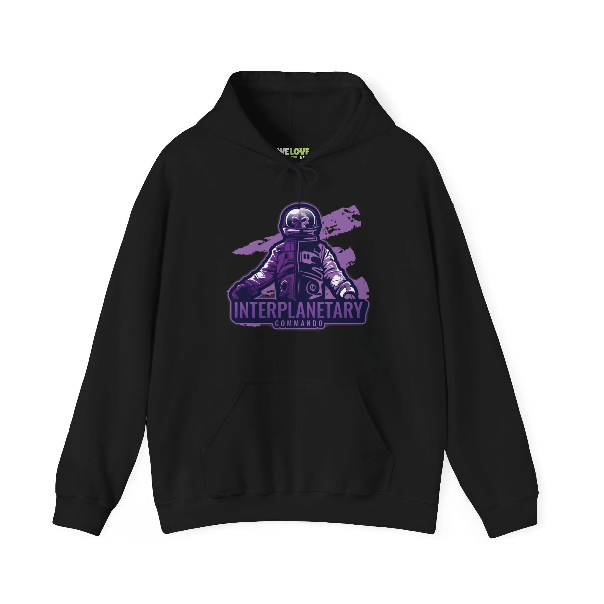 Interplanetary Commando Alien Sci-Fi Hoodie