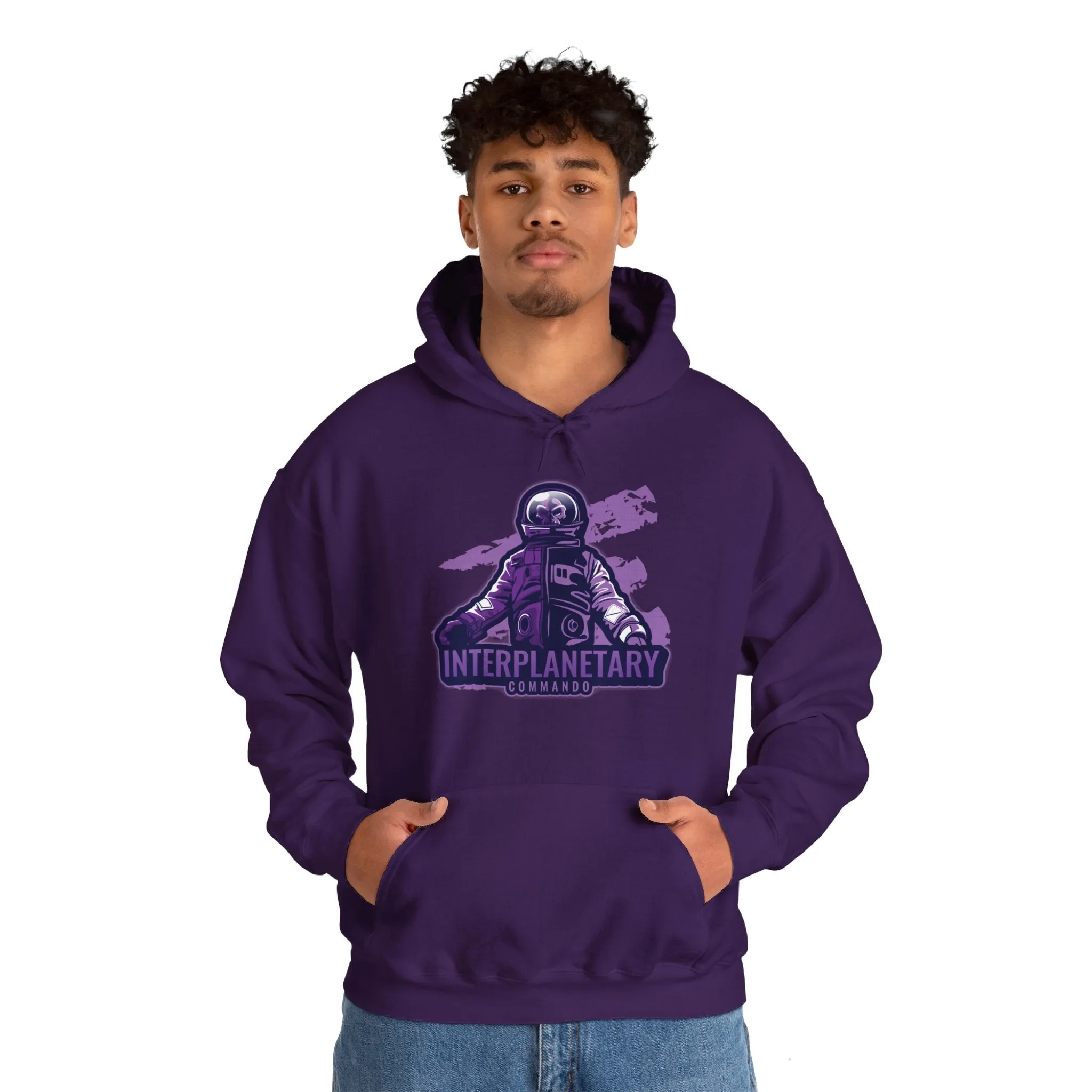 Interplanetary Commando Alien Sci-Fi Hoodie