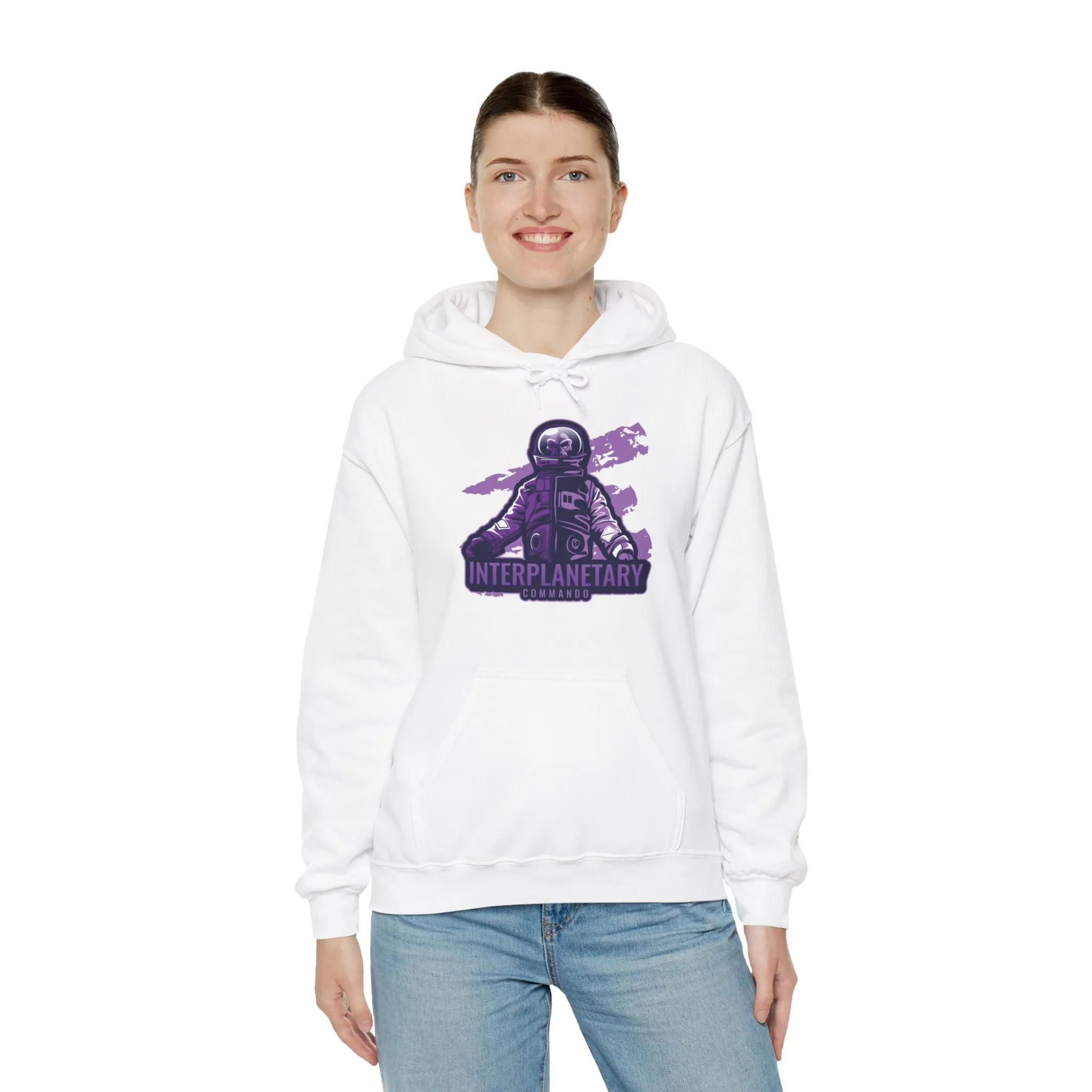 Interplanetary Commando Alien Sci-Fi Hoodie