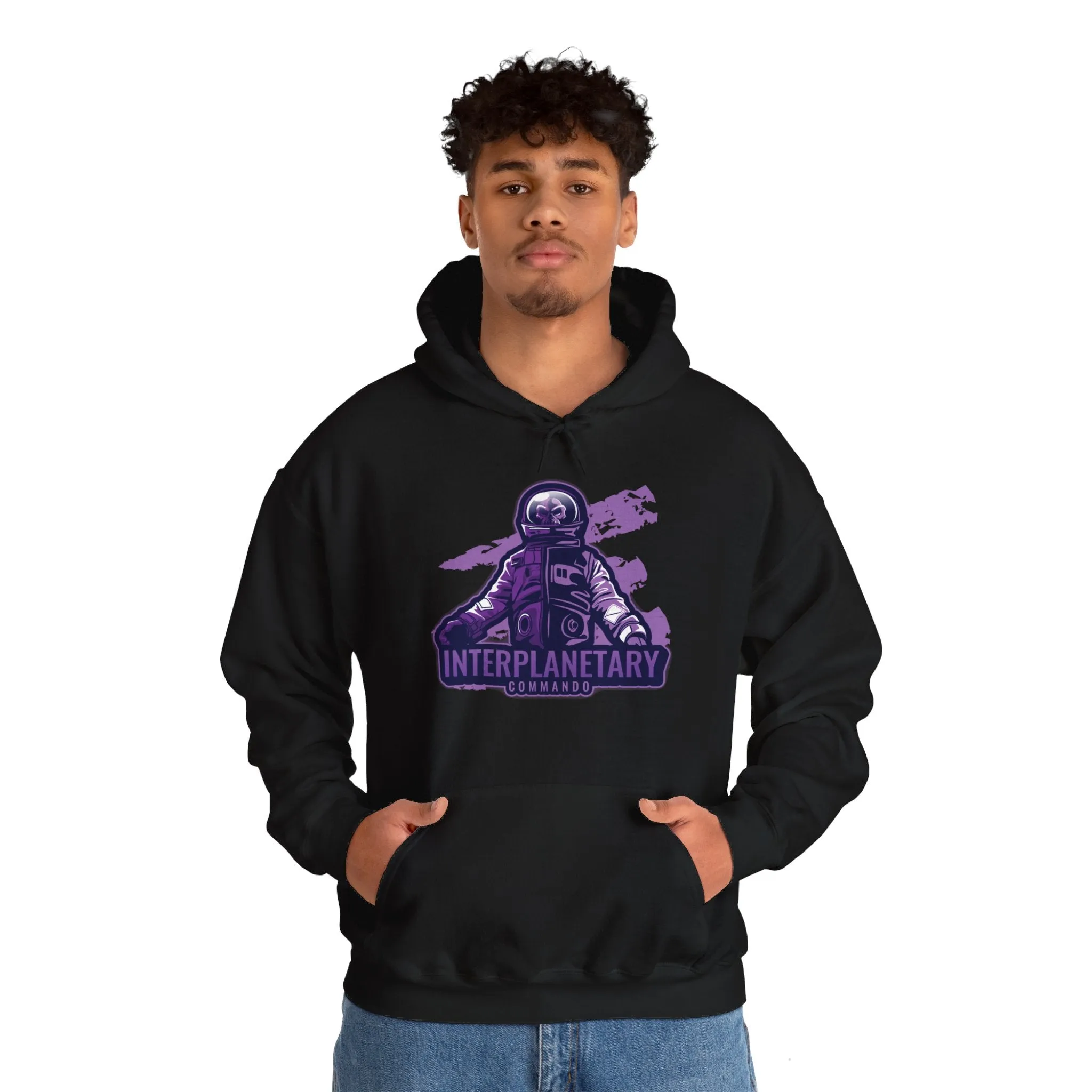 Interplanetary Commando Alien Sci-Fi Hoodie