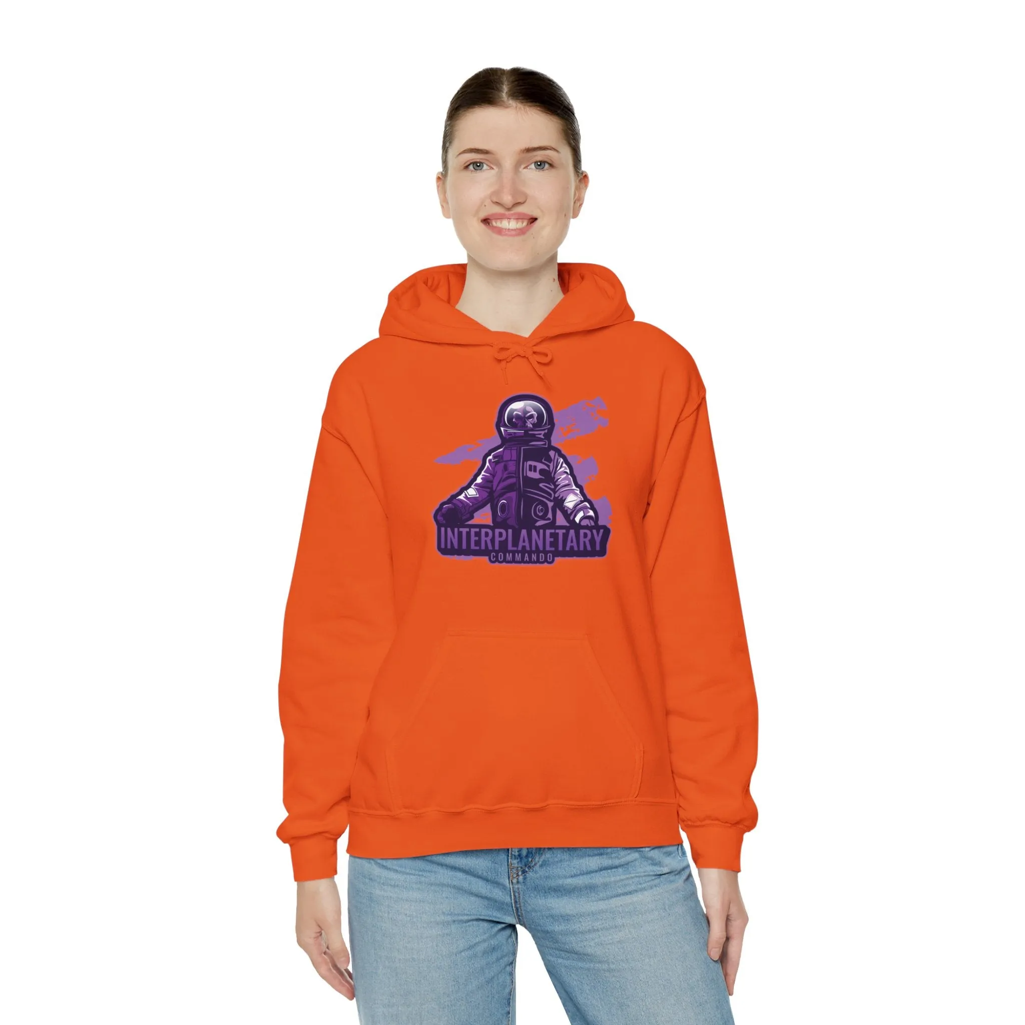 Interplanetary Commando Alien Sci-Fi Hoodie