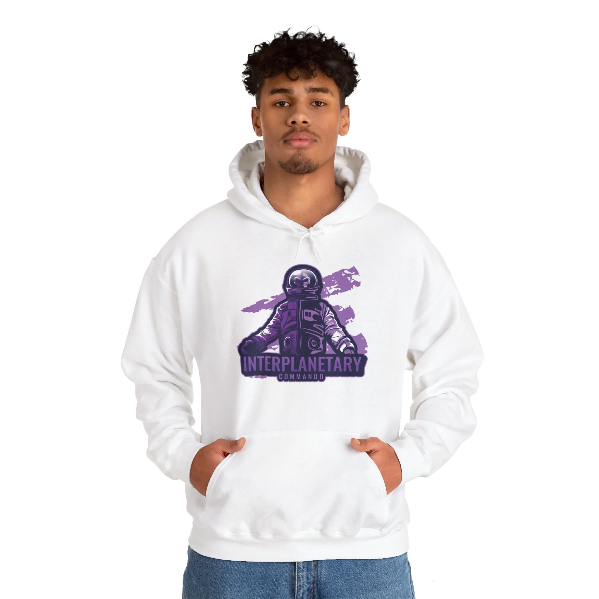 Interplanetary Commando Alien Sci-Fi Hoodie