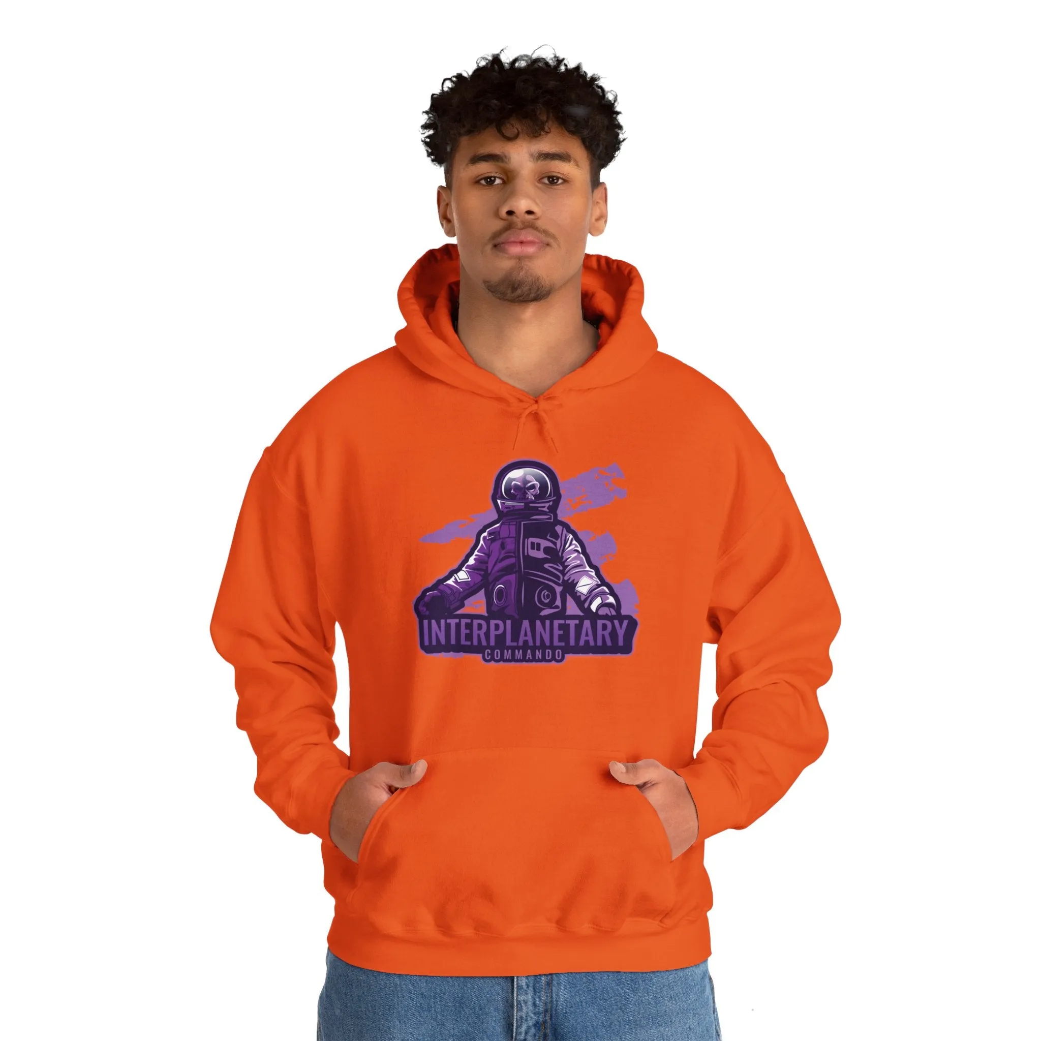 Interplanetary Commando Alien Sci-Fi Hoodie