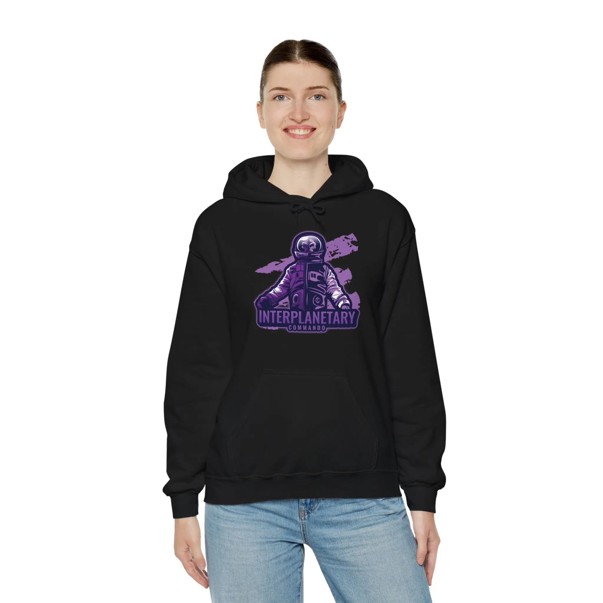 Interplanetary Commando Alien Sci-Fi Hoodie