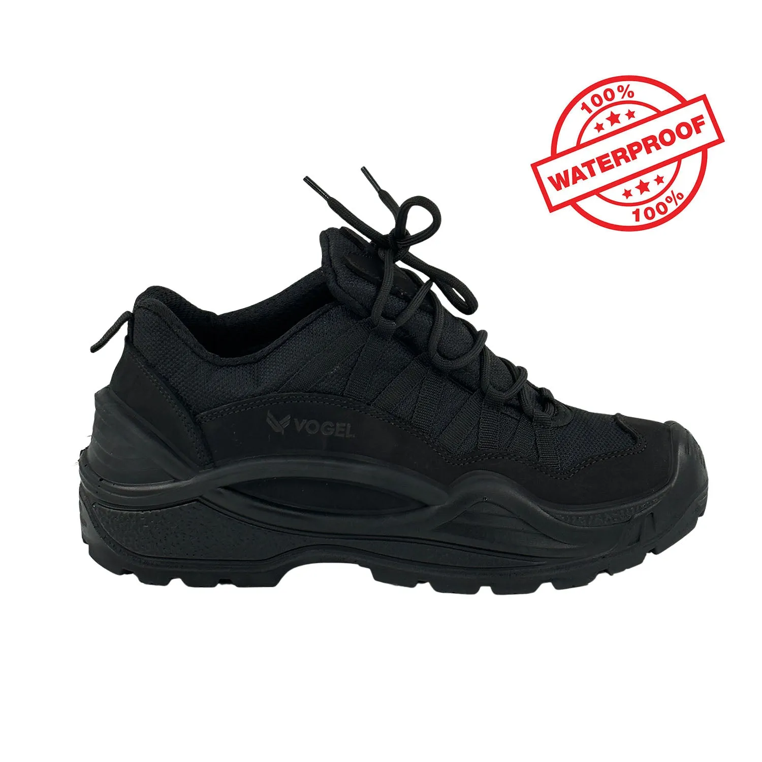 Khaki Tactical Military Waterproof Outdoor Shoes (CRW3)