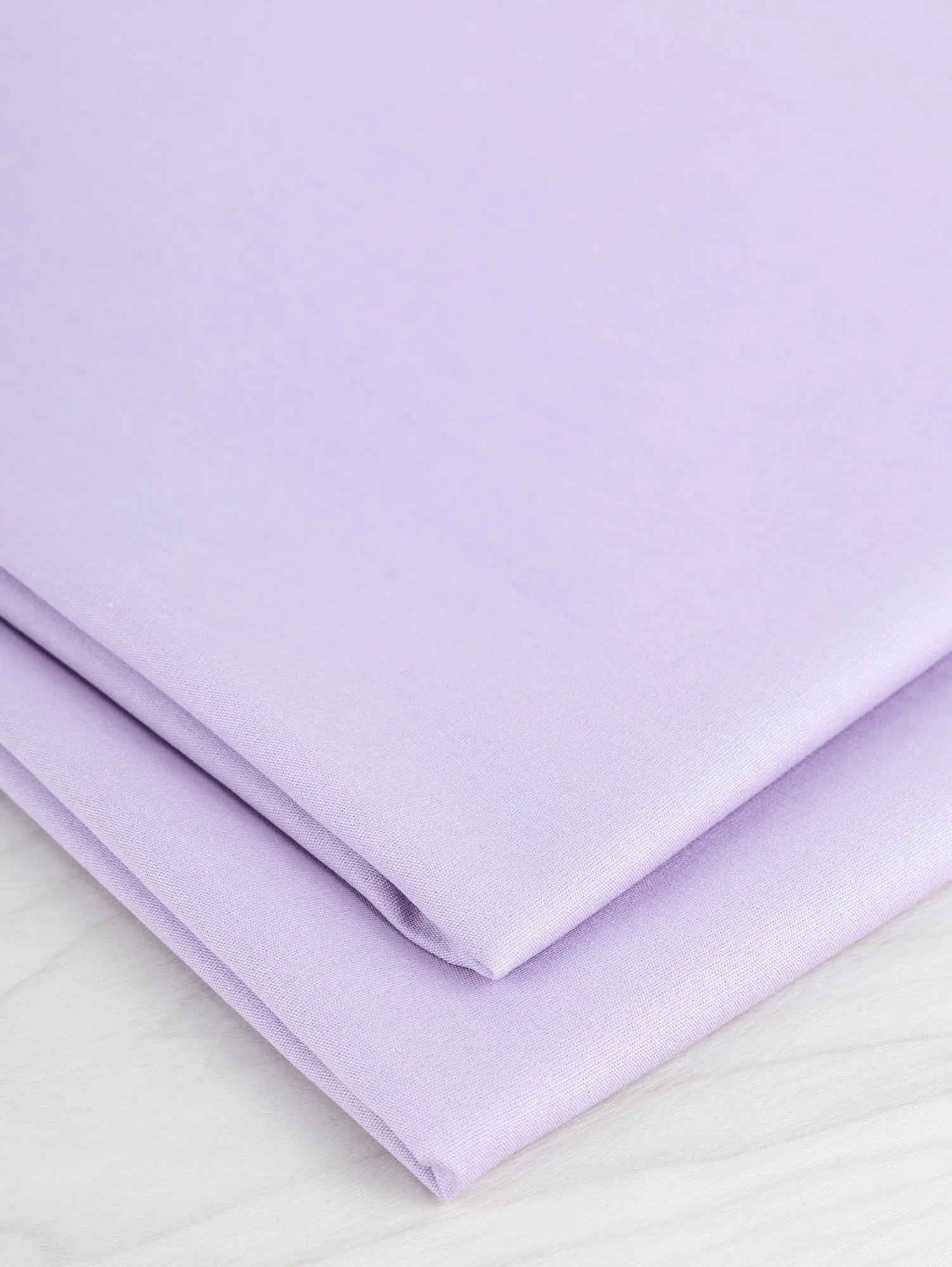 Lightweight Silky Cotton Poplin - Lavender