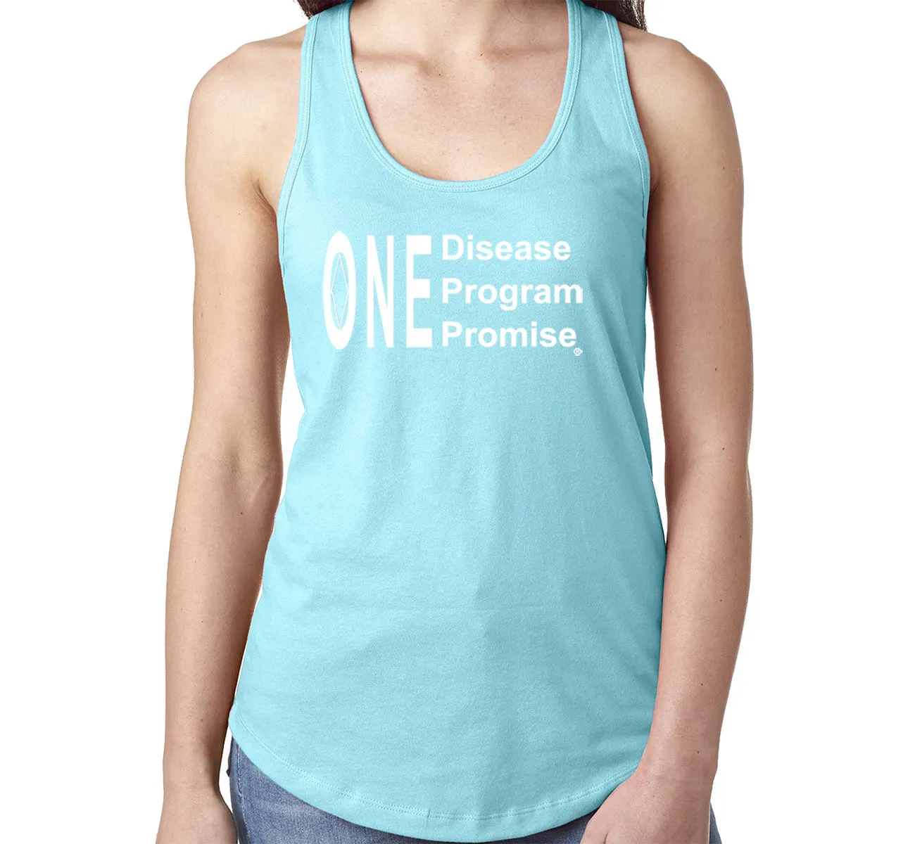 ltt- One Disease One Program Ladies Tank Tops