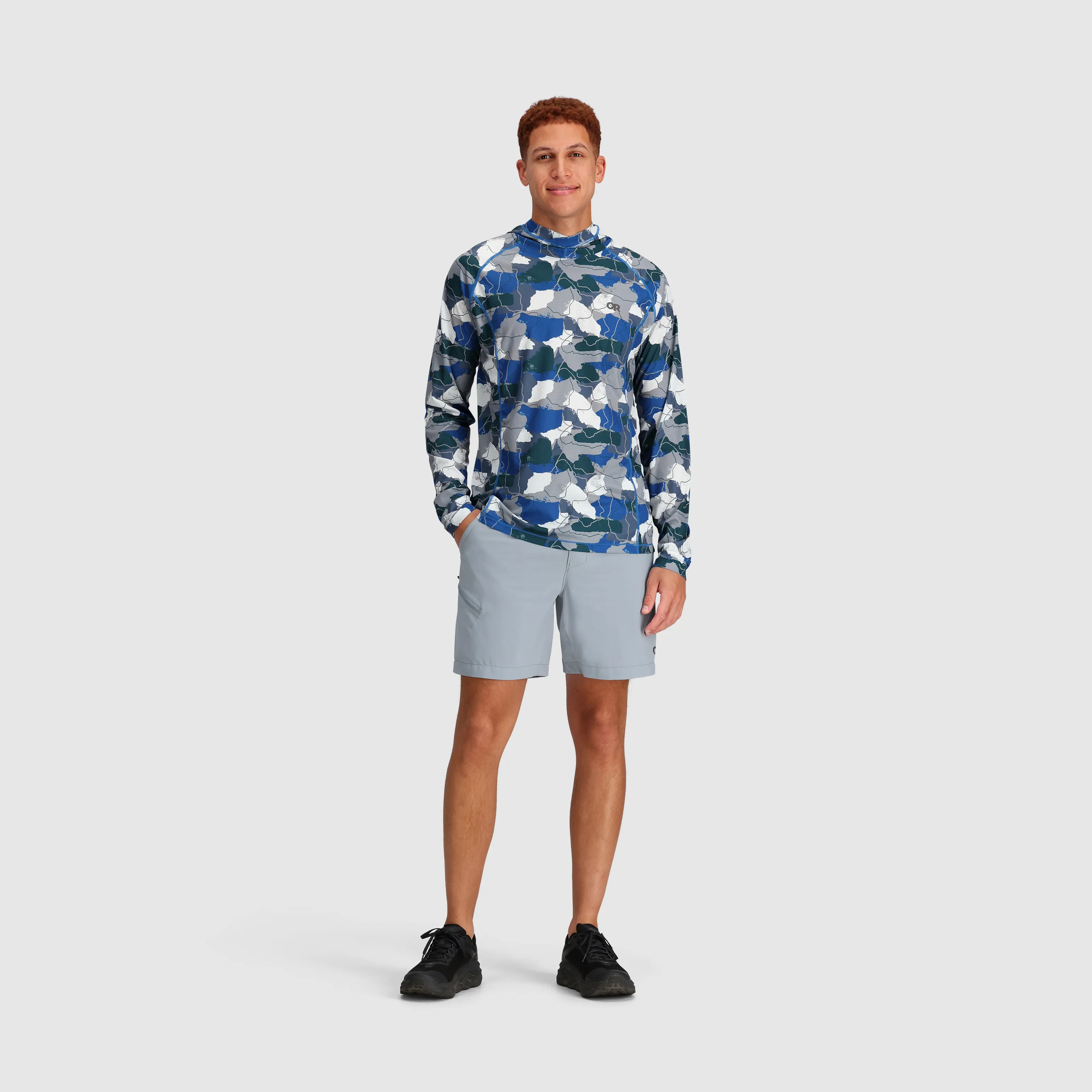 Men's Echo Printed Hoodie