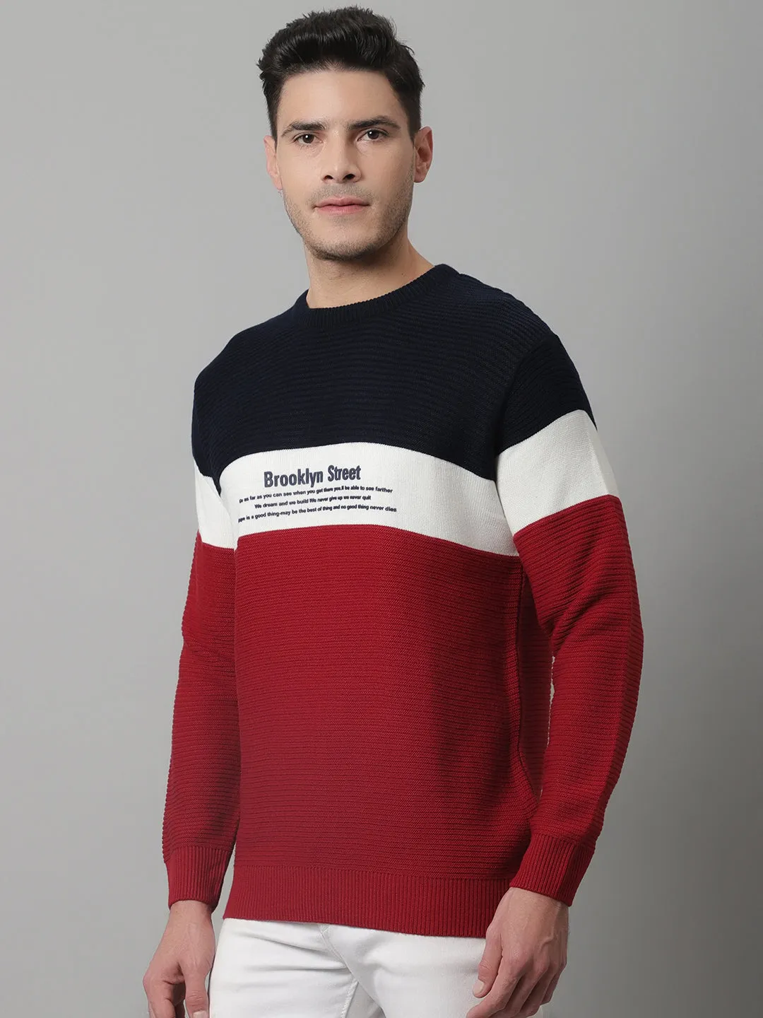 Mens Red Sweater