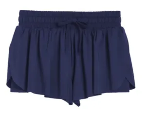 Navy Fly Away Shorts